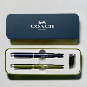 Coach Fountain & Ball Point Pen Set (2)